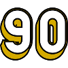 90. HAPPY BIRTHDAY. JOYEUX ANNIVERSAIRE