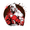 Fighting Pitbull Dog Fighter