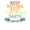 Keep smiling, keep throwing darts