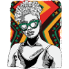 Woman with raggamuffin tattoo