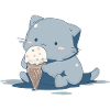 Ice cream kitty