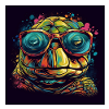 Trippy Turtle With Sunglasses