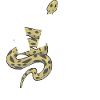 Letter w snake