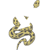Letter x snake