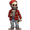 Hipster Skeleton