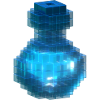 Witch Wizard Magic Potion Cube Fles Ocean Blue