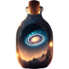 Die Milchstrasse in einer Flasche