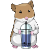 Hamster Bubble Tea