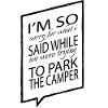 Mobile Home Campsite present idea