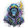 monkey cosmonaut