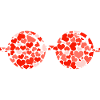 Heart bezel