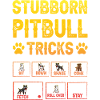 Stubborn pitbull tricks