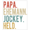 Jockey Papa Ehemann Held