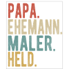 Maler Papa Ehemann Held