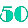 50. HAPPY BIRTHDAY. HAPPY BIRTHDAY