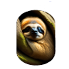 schlafendes Faultier