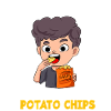 Chips Eating Snacks Candy Gift