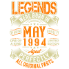 1994 May Birthday Legend