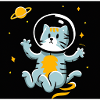 Katze im All
