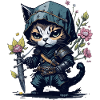 Die Ninja-Katze – einzigartig und furchtlos