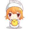 Cute manga chick