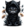 Erlebe Abenteuer mit der Ninja-Katze