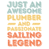 Plumber Sailing legend retro