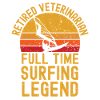 Retired veterinarian windsurfing legend