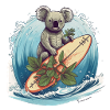 Surfender Koala