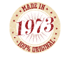 Made in 1973 Birthday