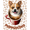 Coffee Dog Puppuccino T-Shirt
