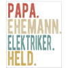 Elektriker Papa Ehemann Held