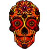 Skull on Fire