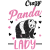 Crazy Panda Woman