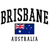 Brisbane - Australia flag
