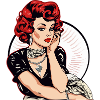 Pin up from the 60s