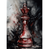 Red Chess Queen