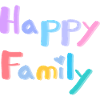HAPPY FAMILY TEXT