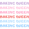 Backkönigin Lustiger Backspruch