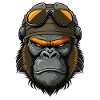 Gorilla Brille Hut