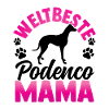 Beste Podenco Mama spanischer Windhund