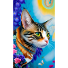 Wunderbare kurzhaarige Hauskatze