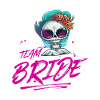 Team Bride Wedding Skeleton