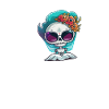 Team Bride Wedding Skeleton