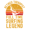 Retired therapist windsurfing legend
