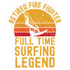 Retired fire fighter windsurfing legend
