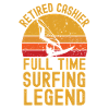 Retired cashier windsurfing legend