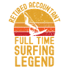 Retired accountant windsurfing legend