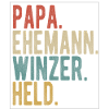 Winzer Papa Ehemann Held