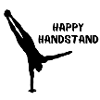 Happy handstand